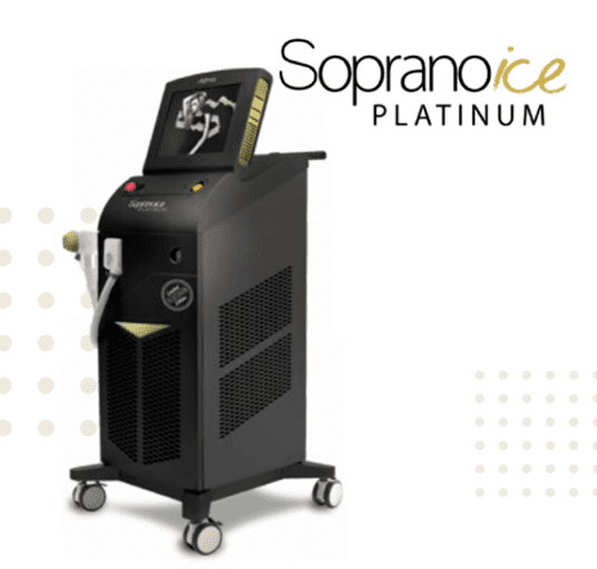 Aparelho de Estética Soprano ICE Platinum